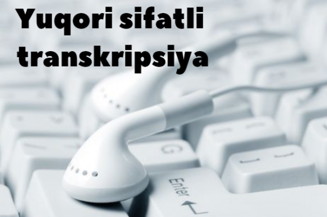 Yuqori sifatli transkripsiya