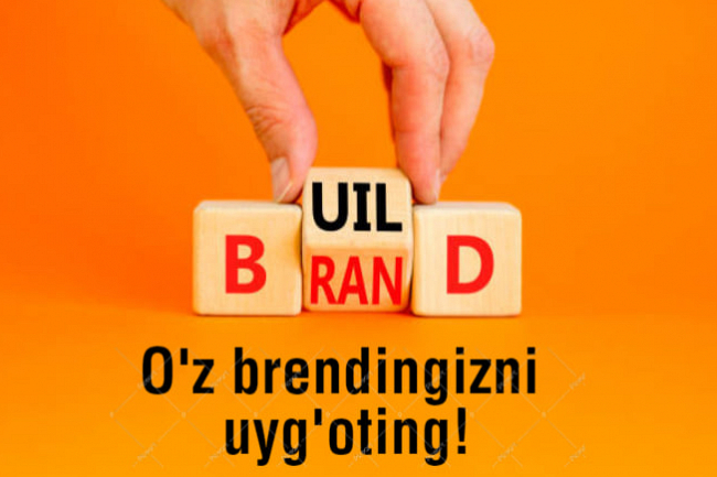 Oz brendingizni uygoting