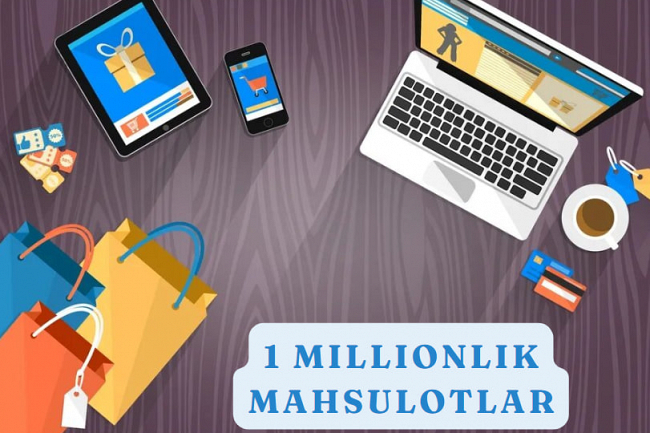 1 Millionlik mahsulot