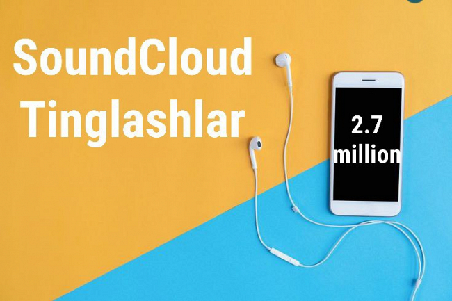SoundCloud uchun 2.7 million tinglashlar