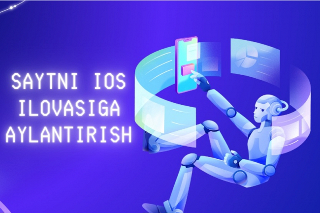 Saytni iOS ilovasiga aylantirish