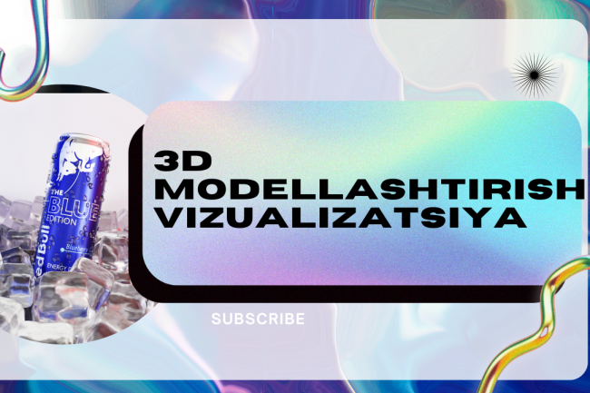3D modellashtirish, 3D vizualizatsiya 