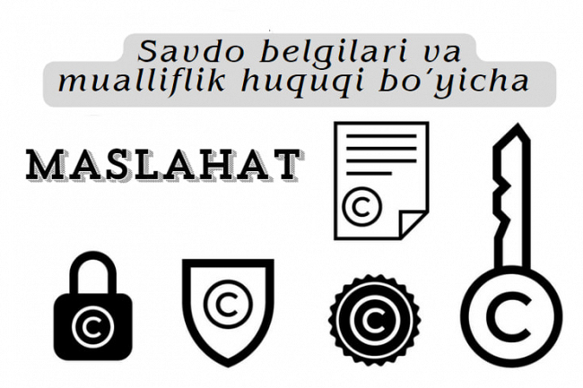 Savdo belgilari va mualliflik huquqi boyicha maslahat