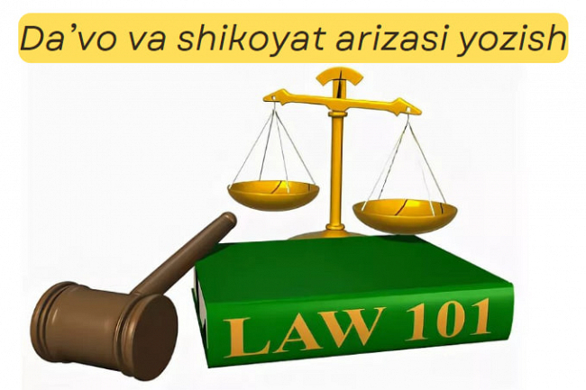 Davo, shikoyat yozib beraman