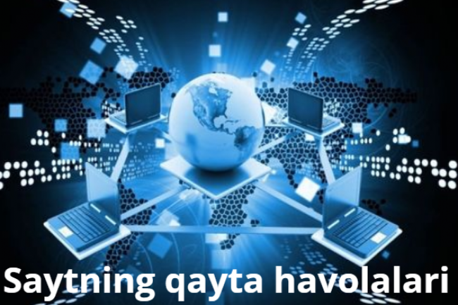 Saytning qayta havolalari