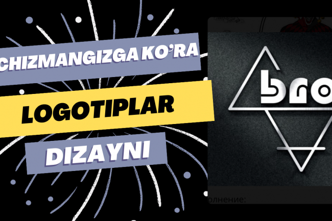 Sizning chizmangizga qarab logotip