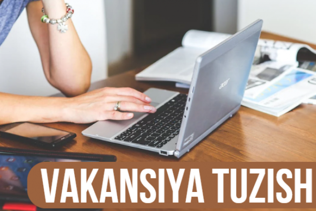 Xatosiz vakansiya tuzib va yozib beraman