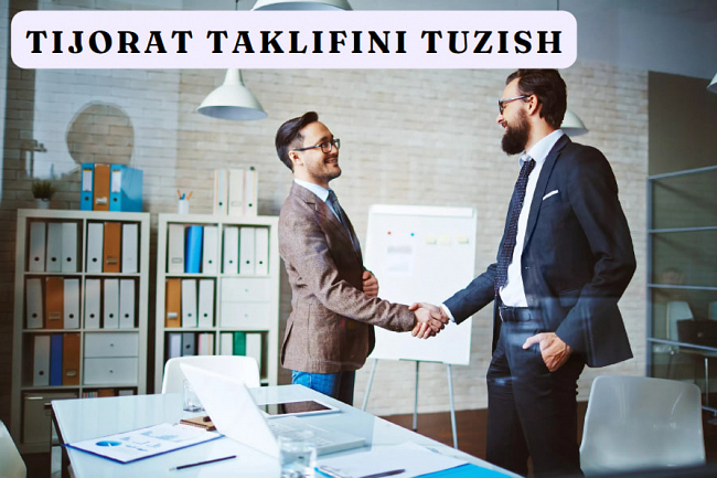 Tijorat taklifini tuzib beraman