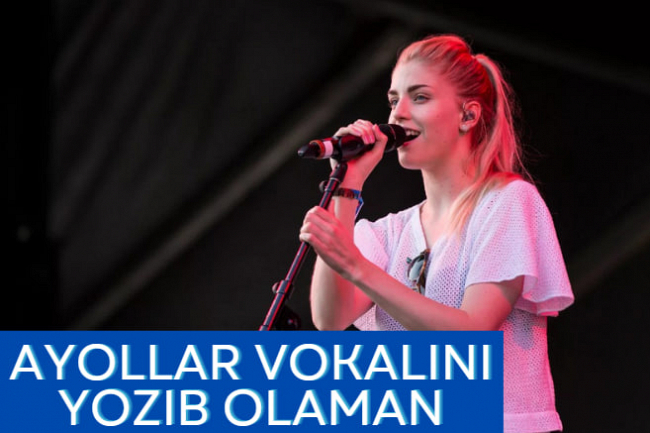 Ayollar vokalini yozib olaman