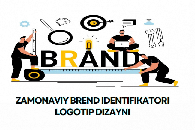 Zamonaviy brend identifikatori va biznes logotipi dizaynini yarataman