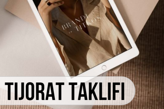 Tijorat taklifi ishonchli va professional