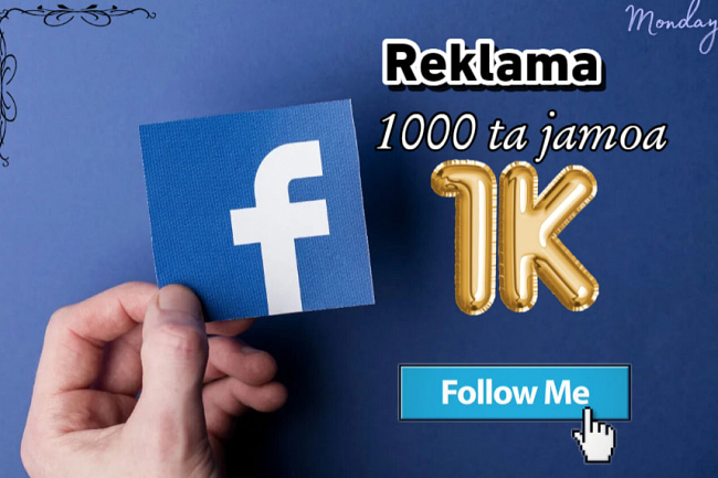 Reklamangizni Facebookdagi 1000 ta guruhlarga joylashtirish