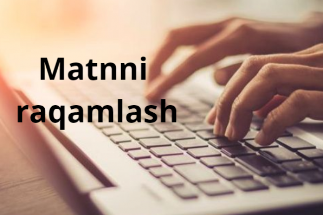 Matnni raqamlash