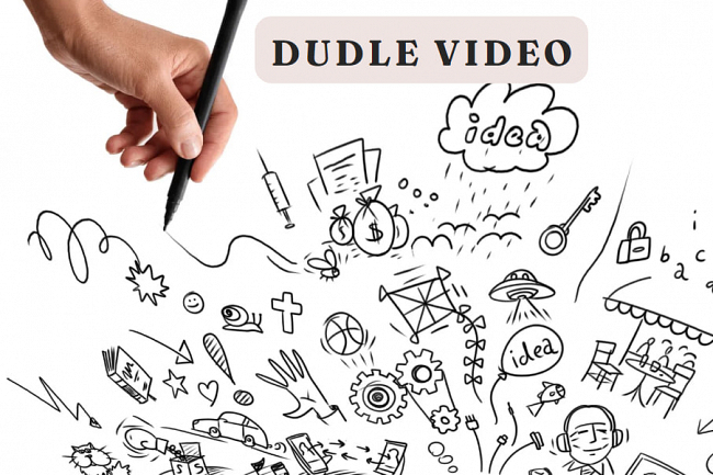 Dudle video, qolda chizilgan video, multfilm