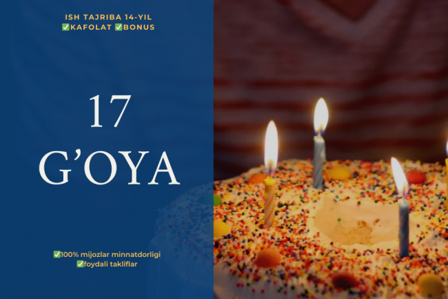 Biznesingizni rivojlantirish uchun 17 ta ajoyib goyalar&nbsp;