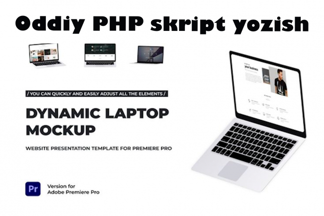 Oddiy PHP skript yozish