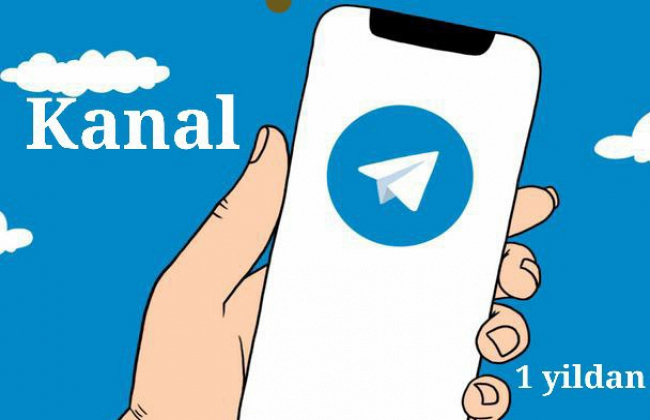 Reklama va qidiruv uchun bir yildan oshgan Telegram kanali