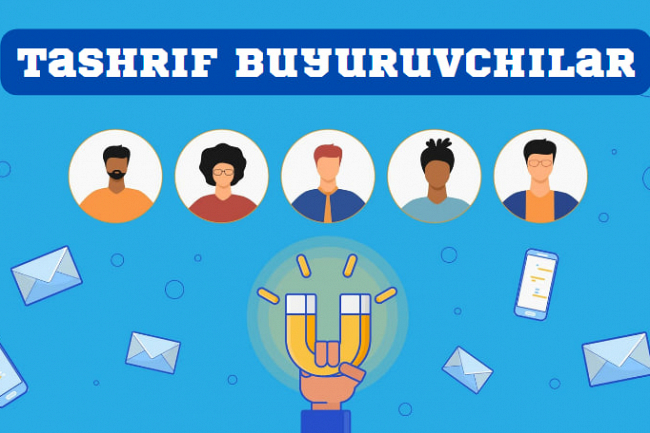 90 kun davomida tanlash uchun kuniga 10-100 sifatli tashrif