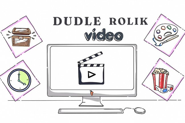 Dudle rolik, dudl video, qolda chizilgan video