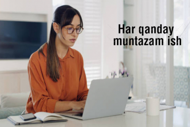 Men har qanday muntazam ishni bajaraman