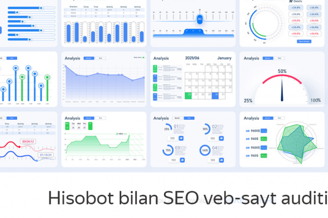 Hisobot bilan SEO veb-sayt auditi