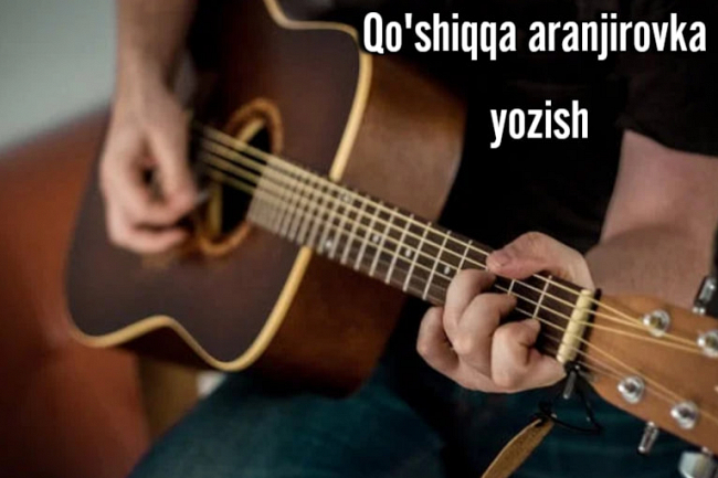 Qoshiqqa aranjirovka yozaman