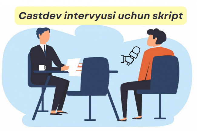 Castdev intervyusi uchun skriptni tuzish
