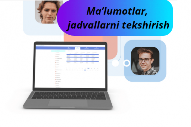 Malumotlar, jadvallarni tekshirish