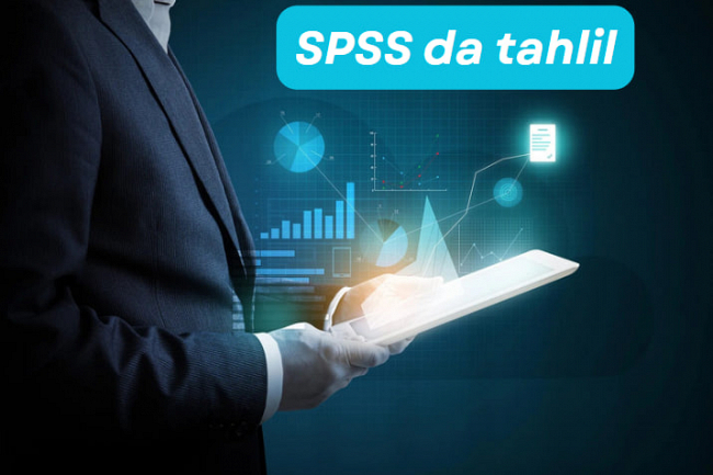 SPSS da tahlil qilishda yordam beraman