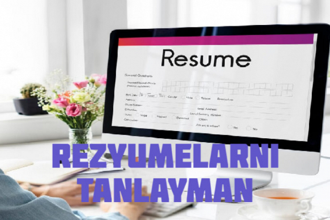 Sizning ish joyingiz uchun tegishli rezyumelarni tanlayman