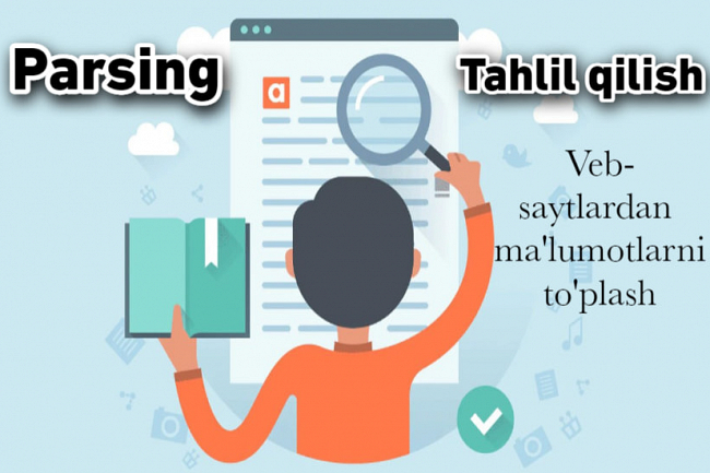 Tahlil qilish. Veb-saytlardan malumotlarni toplash, murakkablik