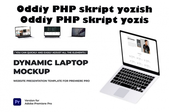 Oddiy PHP skript yozish