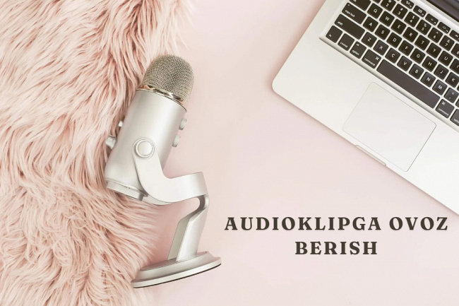 Audioklipga ovoz beraman