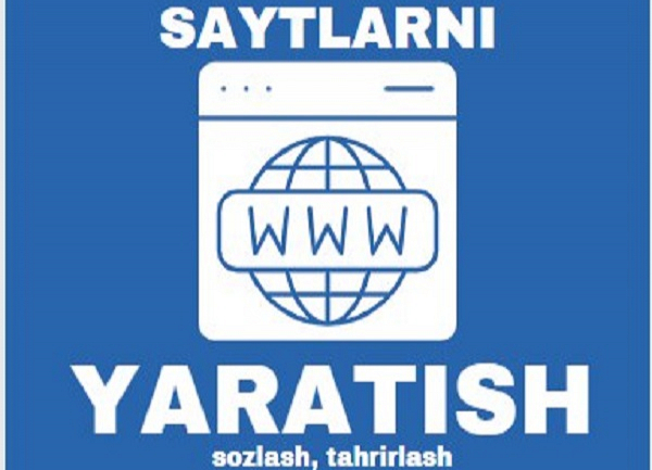 Saytlaringizni  yakunlashga yordam beraman