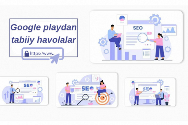 SEO rivojlanishi uchun Google Play-dan veb-saytingizga tabiiy havola