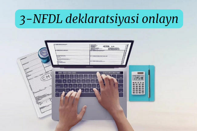 3-NFDL deklaratsiyasi onlayn