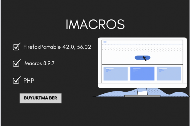 iMacros uchun skriptlar buyurtma asosida