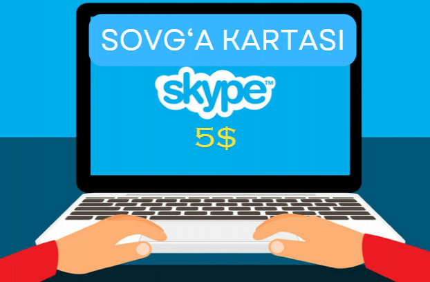 10 dollarlik Skype sovga kartasi