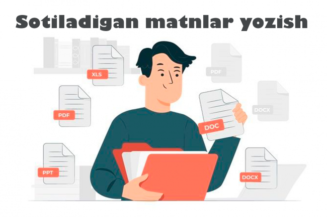 Onlayn dokonlarning bolimlari va toifalari uchun sotiladigan matnlar