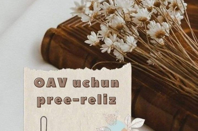 OAV uchun pree-reliz, OAV yozish, jurnalistdan pree-reliz 