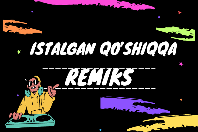 Istalgan qoshiqqa remiks tayyorlash