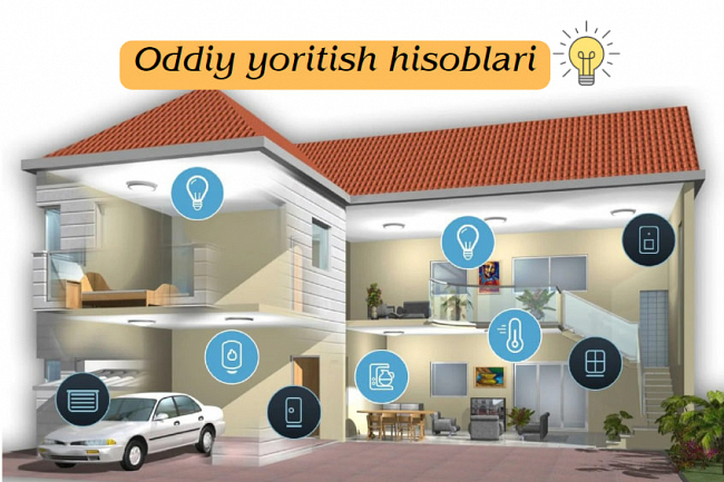 Dialuxda oddiy yoritish hisoblari