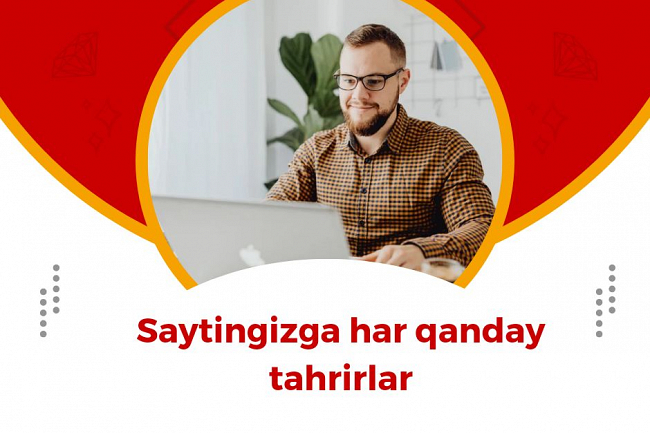 Saytning har qanday tahriri