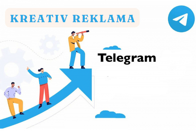 Telegram uchun kreativ reklama