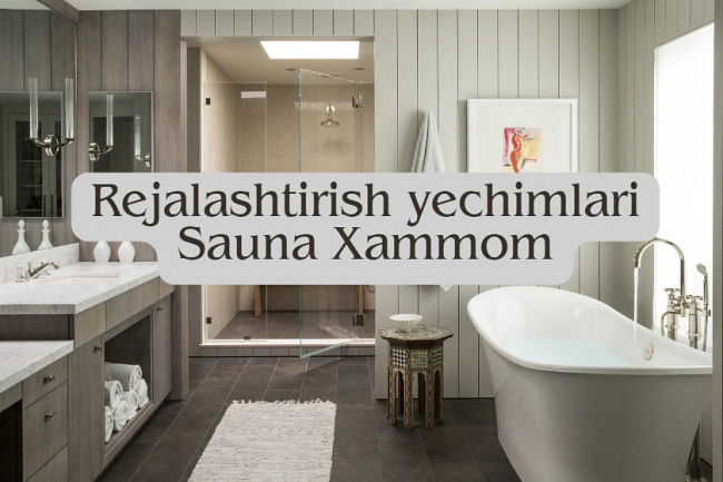 Rejalashtirish yechimlari hammom, sauna, uy, bino
