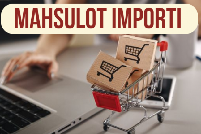 Tovarlarni onlayn dokon yoki veb-saytga import qilish