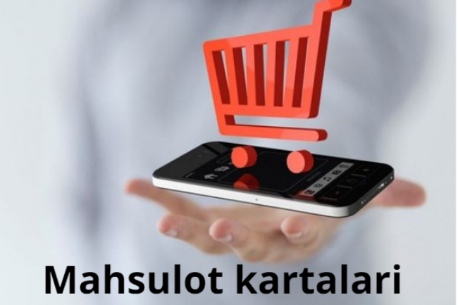 Veb-saytlarda mahsulot kartalarini toldirib beraman