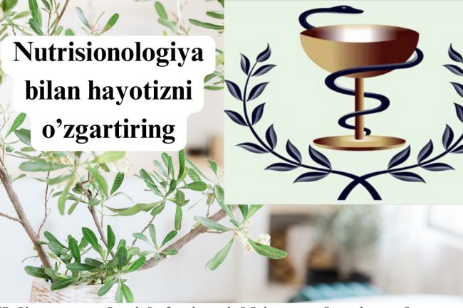 Nutritionologiya bilan hayotni ozgartiring
