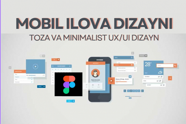 Mobil ilovangizning UI dizaynini yarataman