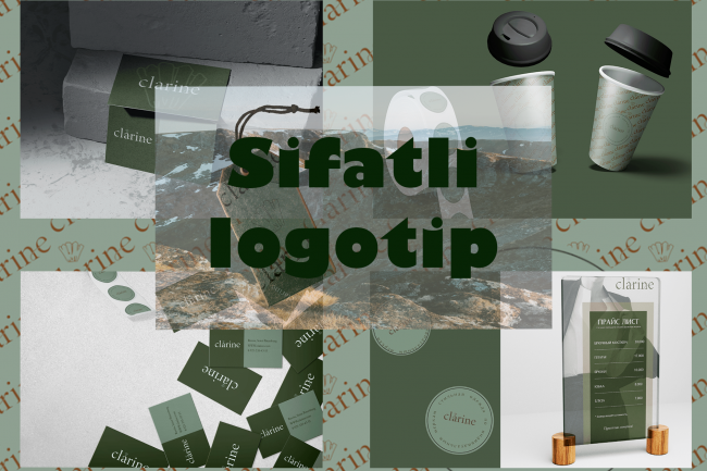 Zamonaviy logotip ishlab chiqazish. Sifatli va tez
